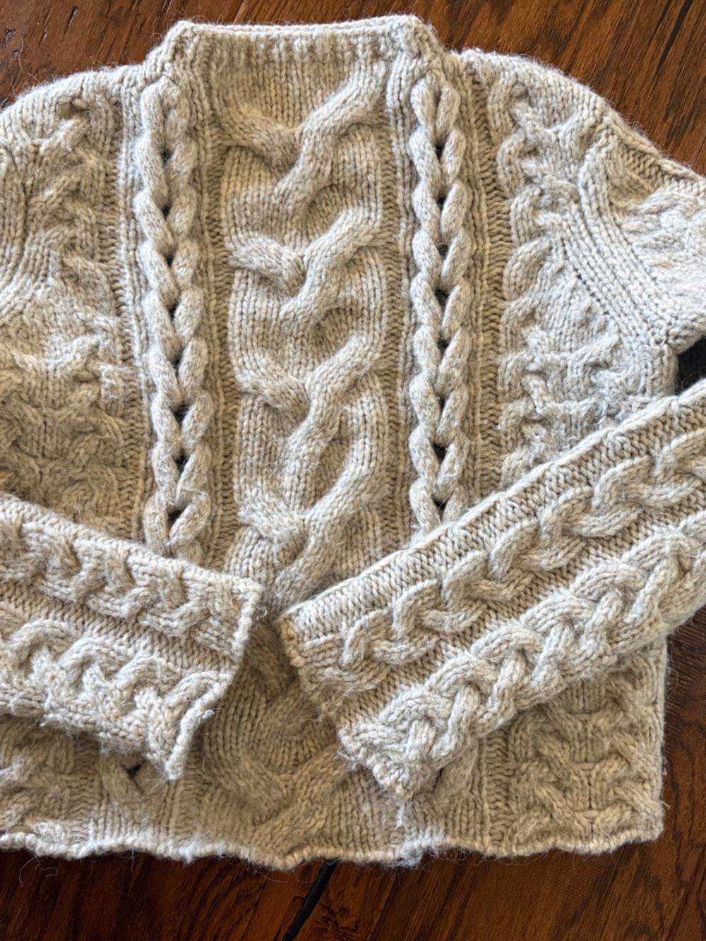 Mott & Bow Cable Knit Sweater